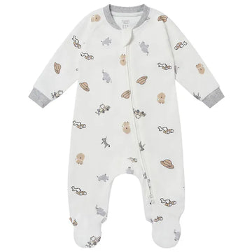 Cotton One-Piece Zip Sleeper